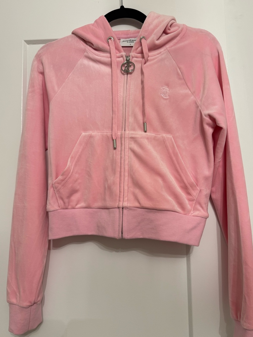 Juicy Couture - OG Big Bling Velour Hoodie - S